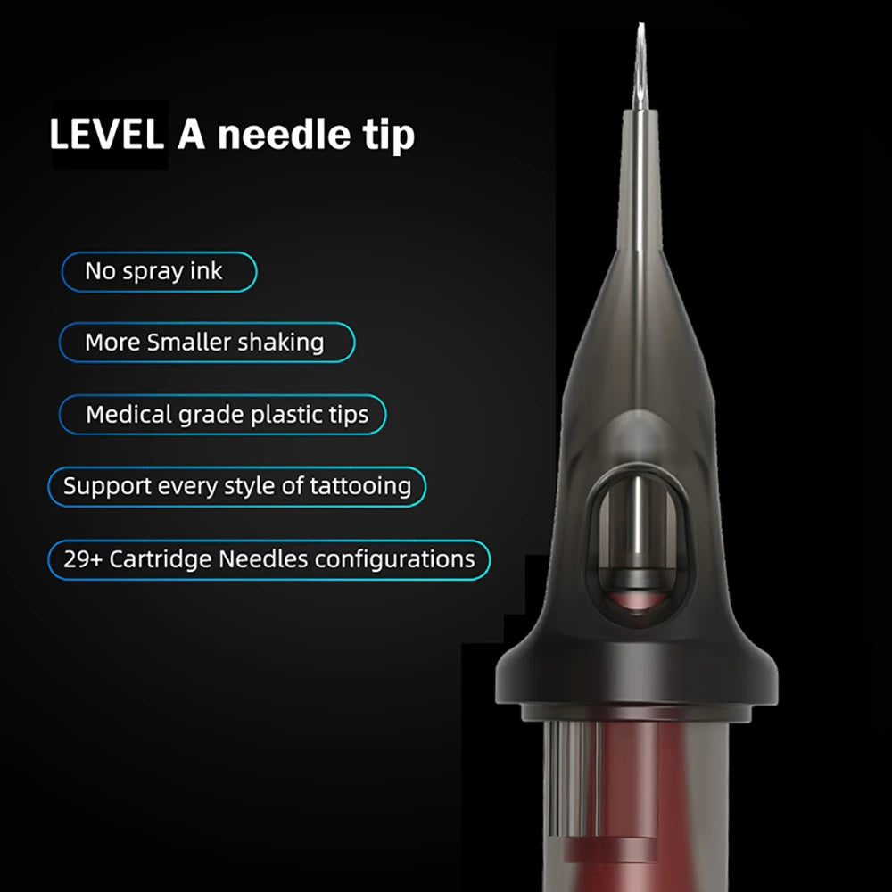 XNET NB Tattoo Needle Cartridges - RL, RS, RM, M1 Sterilized & Disposable