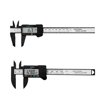 150mm Digital Vernier Caliper - Tattoo Eyebrow Ruler & LCD Measuring Tool