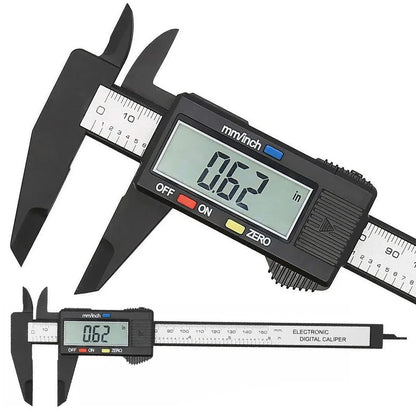 150mm Digital Vernier Caliper - Tattoo Eyebrow Ruler & LCD Measuring Tool