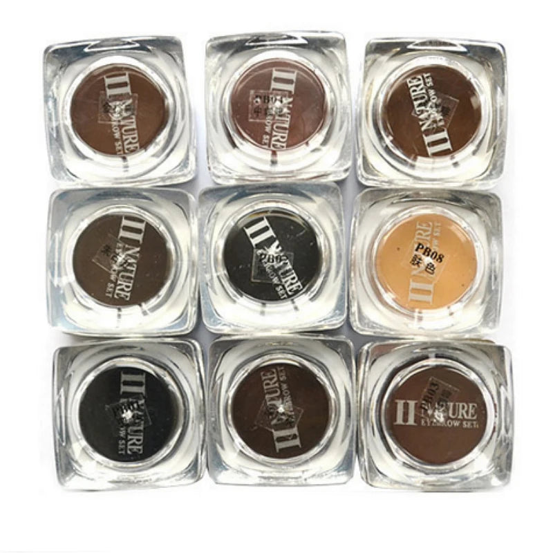 13-Color PCD Tattoo Microblading Pigment Set for Eyebrows & Lips Makeup