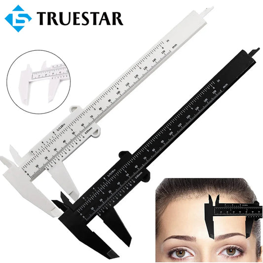 1PC 150MM Vernier Caliper - Portable Tattoo Eyebrow Ruler & PMU Measurement Tool