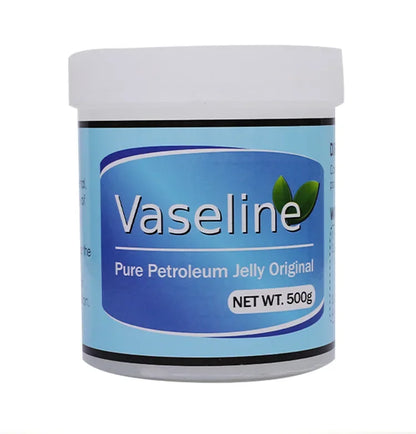 Tattoo 500g Vaseline in White Bottle for Skin Lubrication & Coloring