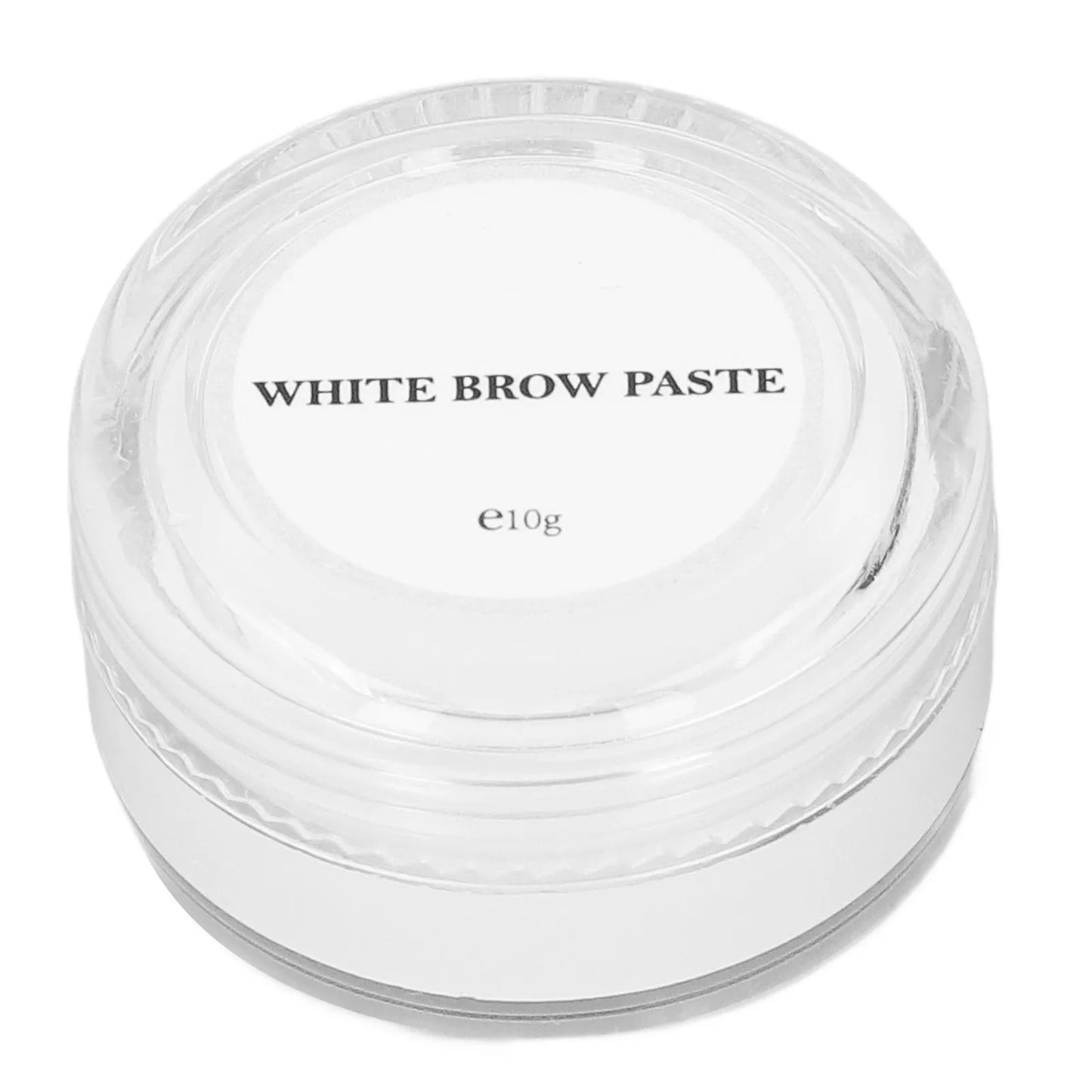 10g White Tattoo Brow Paste - Microblading Marker & Mapping Tool for Brows & Lips