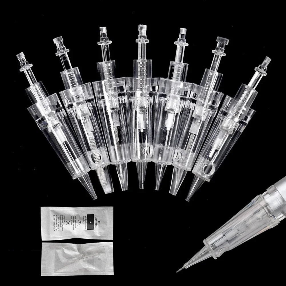 Bayonet Cartridge Needles 1P-7FP for Microblading & Permanent Tattoo - Disposable Eyebrow Use