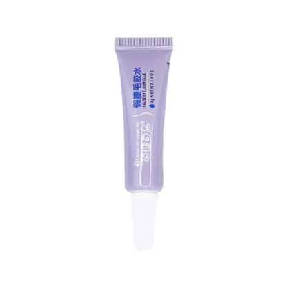 Waterproof Eyelash Glue, Quick-Dry Adhesive, False Lashes with Tweezers, Clear Extension Glue