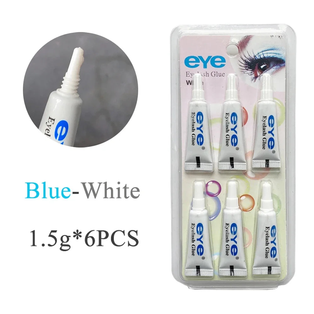 Professional Eyelash Glue, Clear/Black, Waterproof, 9g, False Lash Adhesive for Makeup and Lash Lift