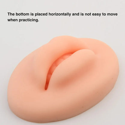 Professional 3D/5D Latex Lip Tattoo Practice Skin - Silicone Blushing Training Pad PMU