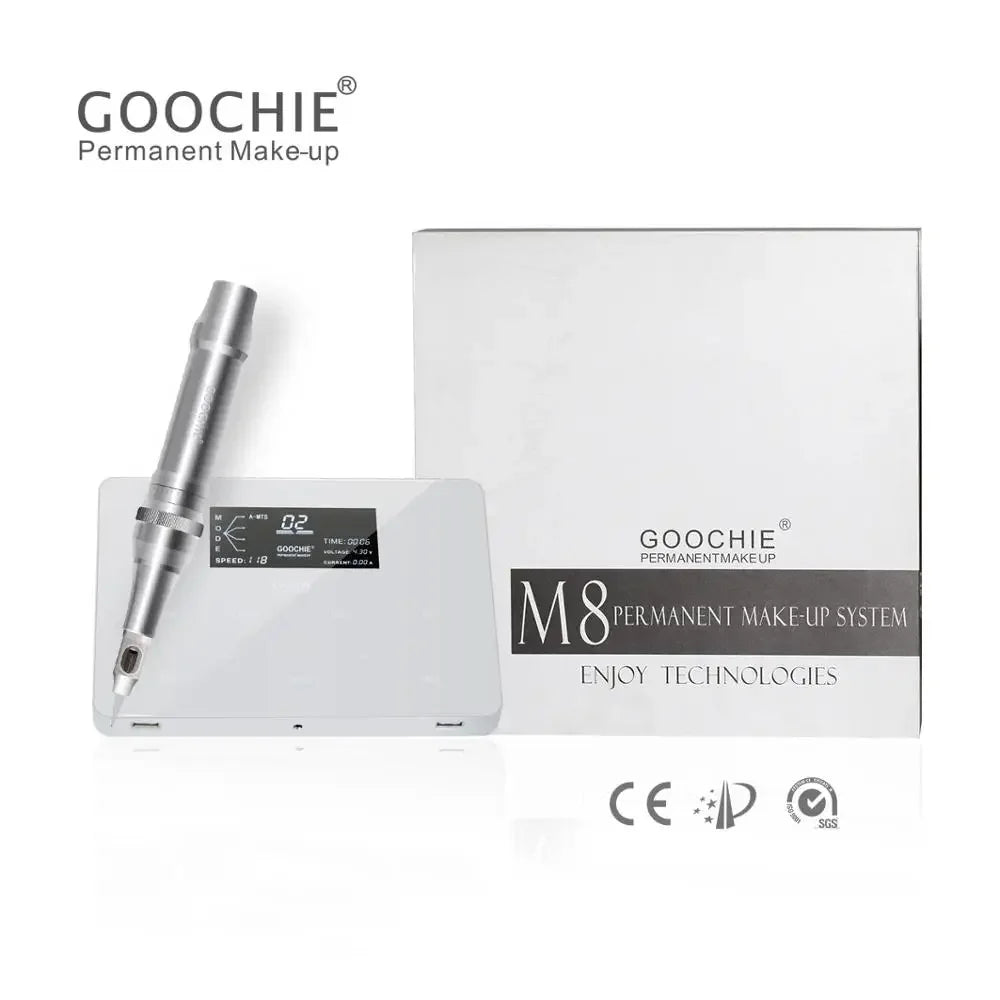 Goochie M8-4 professional rotary system hair stroke technique micropigmentation best permanent makeup machine