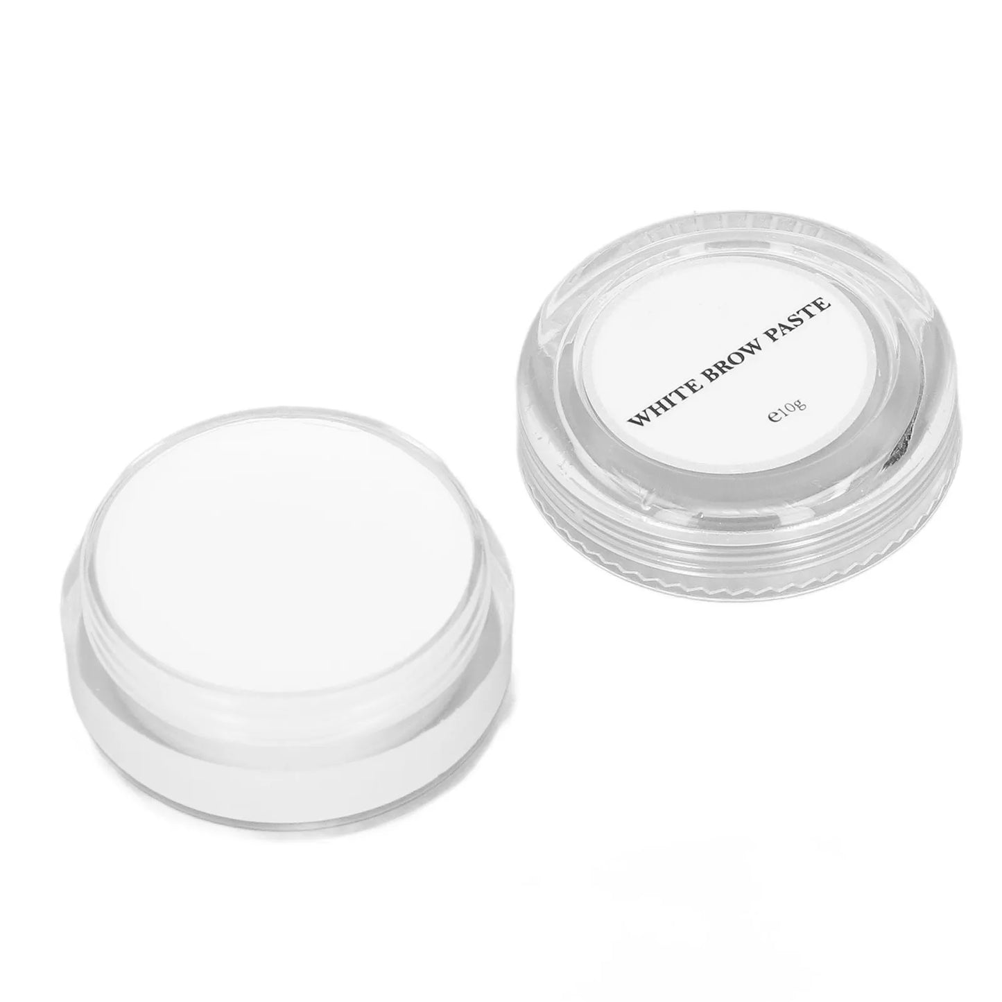 10g White Tattoo Brow Paste - Microblading Marker & Mapping Tool for Brows & Lips