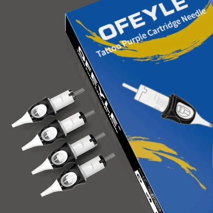 OFEYLE Tattoo Cartridge Needles RL RS M1 - Safety Membrane for Tattoo Machines, 20pcs/Box