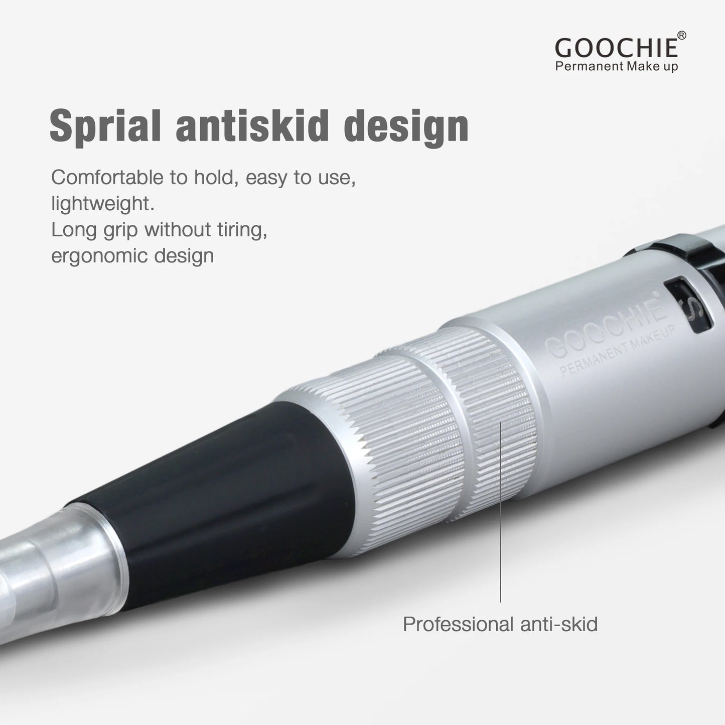 GOOCHIE 2010 Low Noise 7 Speed Permanent Eyebrow Makeup Machine Rotary Tattoo Pen