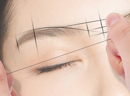 10M Pre-Inked Mapping String - Microblading Eyebrow Positioning Tool