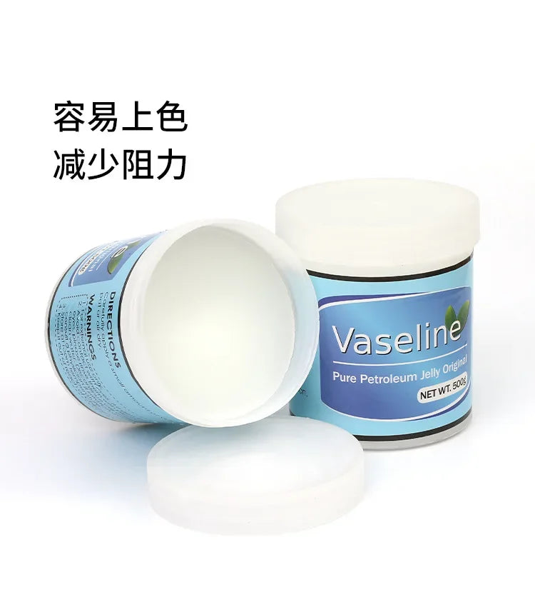 Tattoo 500g Vaseline in White Bottle for Skin Lubrication & Coloring