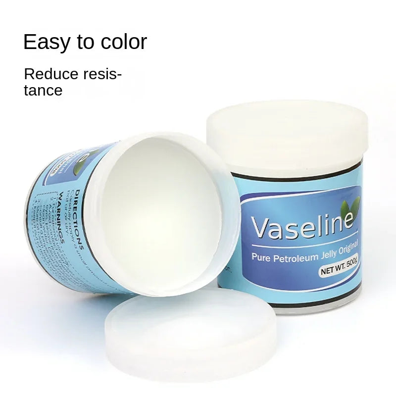 Tattoo 500g Vaseline in White Bottle for Skin Lubrication & Coloring