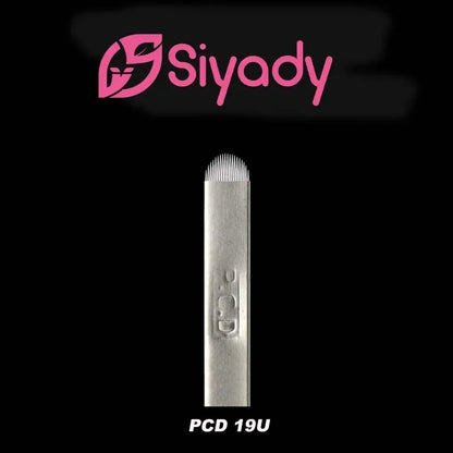 Siyady PMU Microblading Needles - 12/14 Sloped & U-Shape Manual Eyebrow Blades