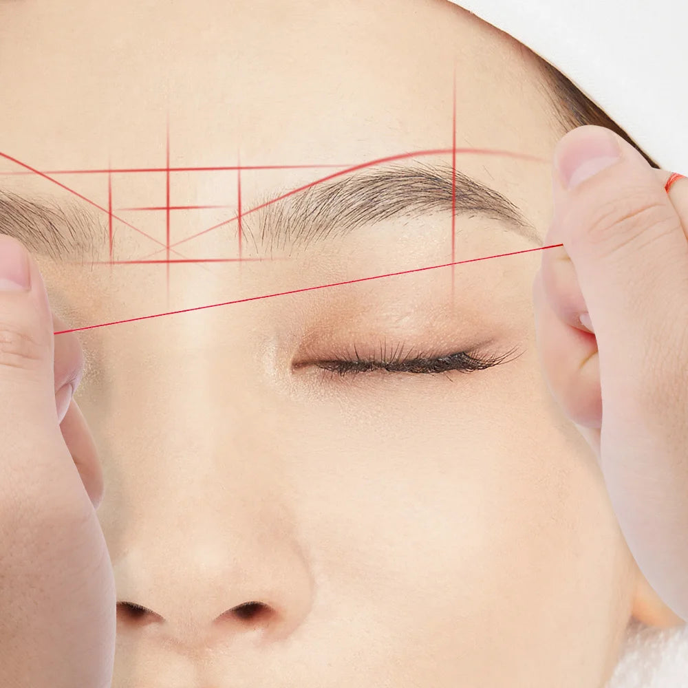 10M Pre-Inked Mapping String - Microblading Eyebrow Positioning Tool