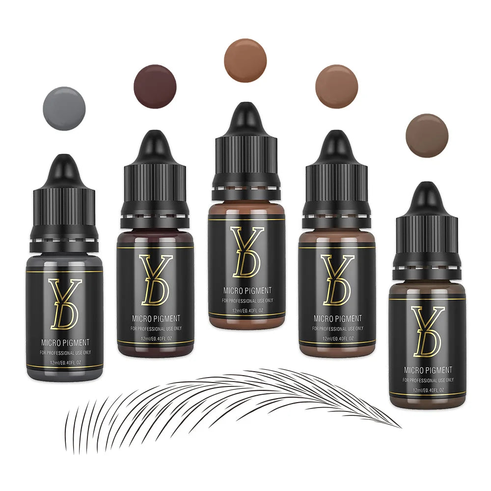 YD 12ML Expresso Tattoo Ink - Professional Eyebrow, Eyeliner & Lip PMU Pigment