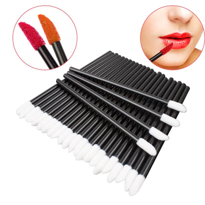 50/500/1000PCS Lip Brushes & Mascara Wands - Makeup Applicators for Eyelash Extensions