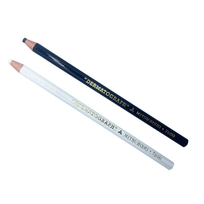 2PCS Dermograph Black Marker Pencils - Eyebrow PMU Microblading Tattoo Accessories