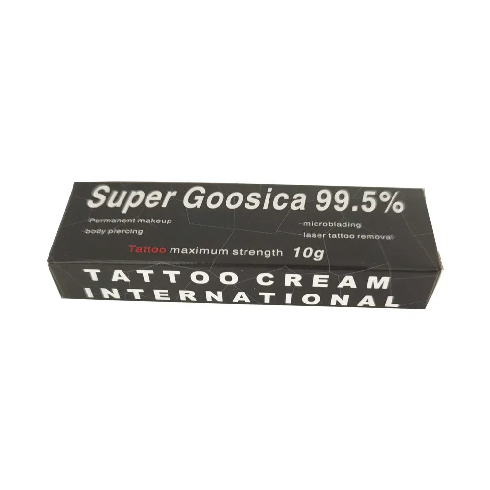 99.5% Super Gooscia Tattoo Cream - Pre-Permanent Makeup for Eyebrows, Lips & Body 10g