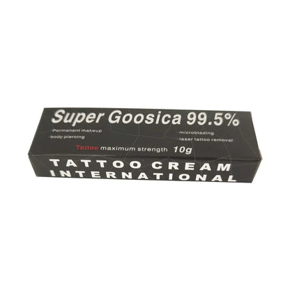 99.5% Super Gooscia Tattoo Cream - Pre-Permanent Makeup for Eyebrows, Lips & Body 10g