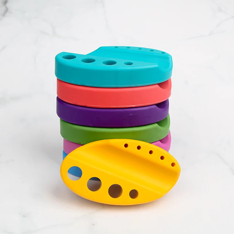 Oval Silicone Holder Stand - Microblading Pigment Ink Cup & PMU Tattoo Pen Accessory