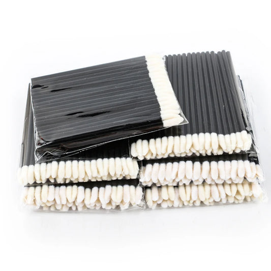 50/500/1000PCS Lip Brushes & Mascara Wands - Makeup Applicators for Eyelash Extensions