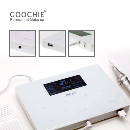 Goochie M8-4 professional rotary system hair stroke technique micropigmentation best permanent makeup machine