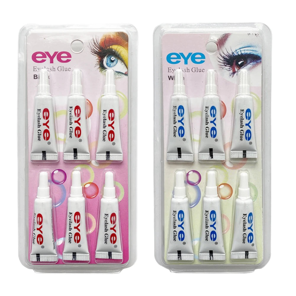 Professional Eyelash Glue, Clear/Black, Waterproof, 9g, False Lash Adhesive for Makeup and Lash Lift