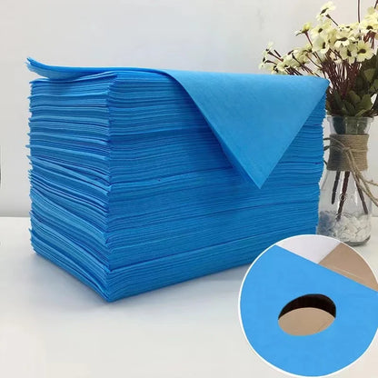 20/50/100pcs Disposable Beauty Salon Bed Sheets - Non-Woven Material, 180x80cm