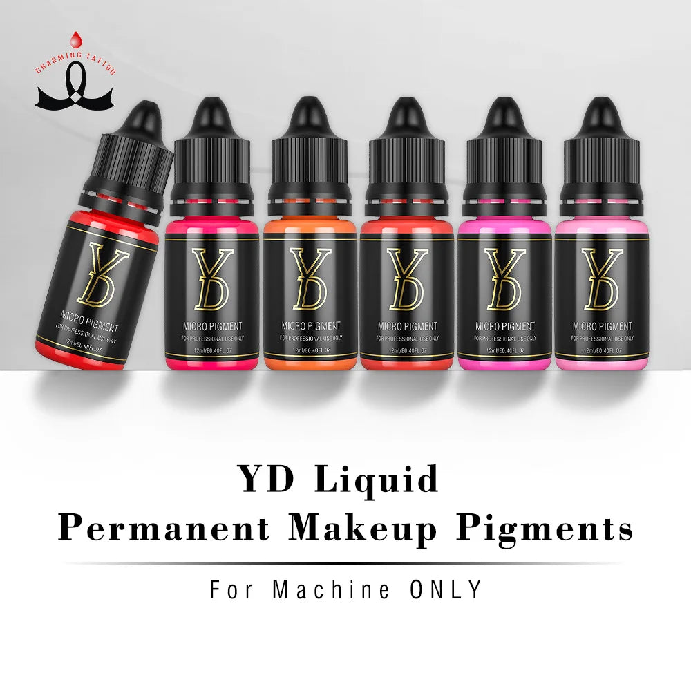 YD 12ML Expresso Tattoo Ink - Professional Eyebrow, Eyeliner & Lip PMU Pigment